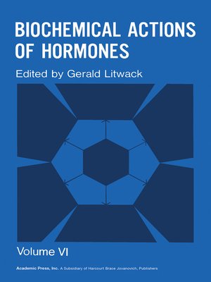 cover image of Biochemical Actions of Hormones, Volume 6